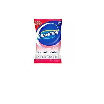 CHAMPION POWDER FABRIC CONDITIONER + REFRESH (PINK) 2KG